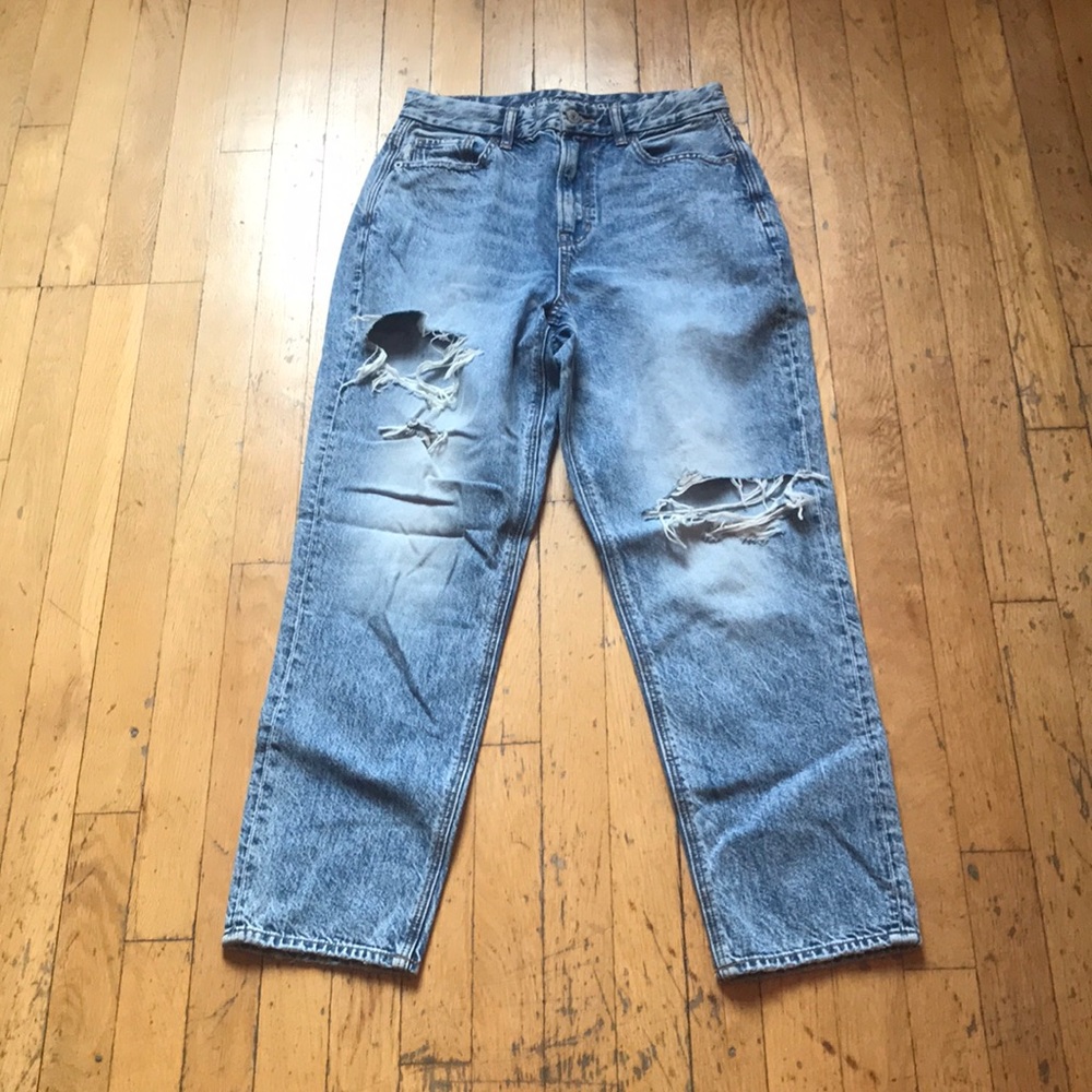 American Eagle curvy mom jean